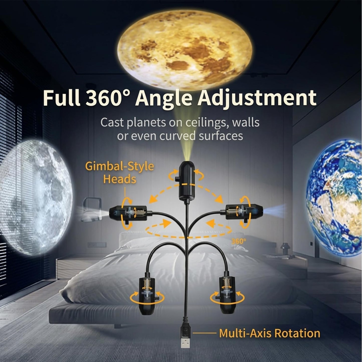 Aurora Projection Lamp