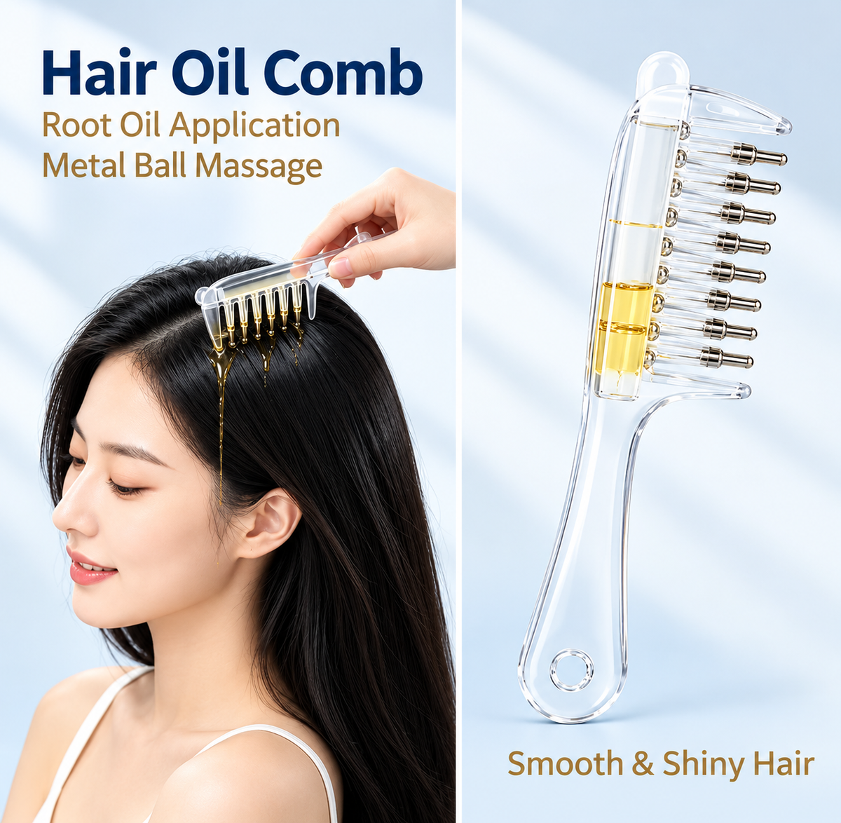2in1 Sclap Massage & Hair Care Comb