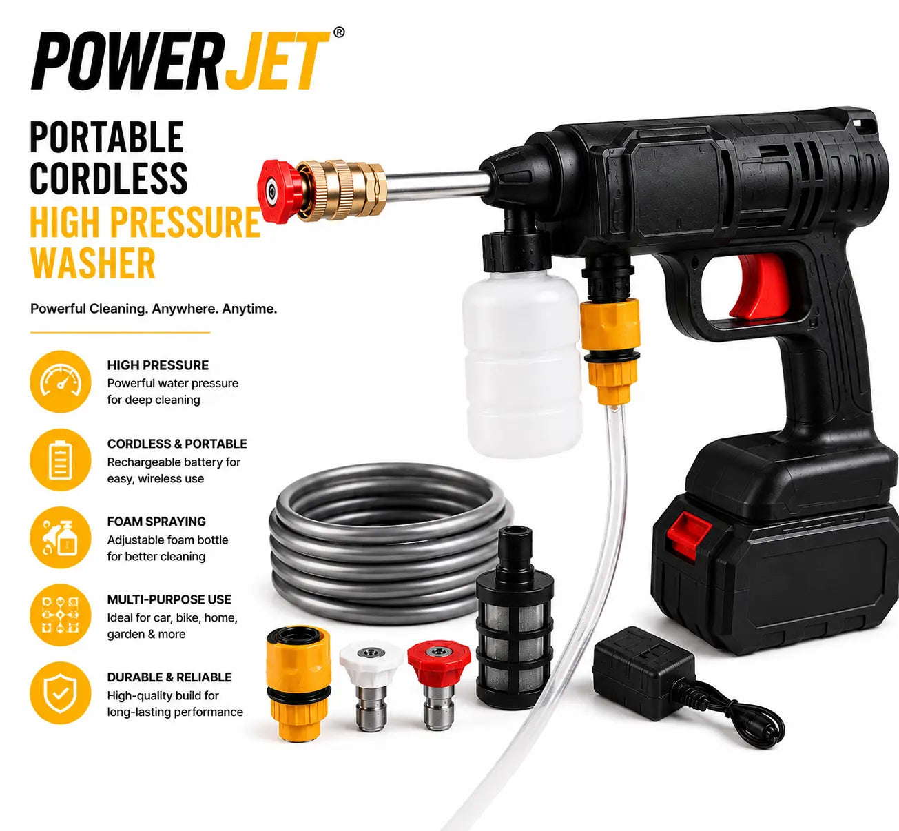 High Pressure Washer Gun