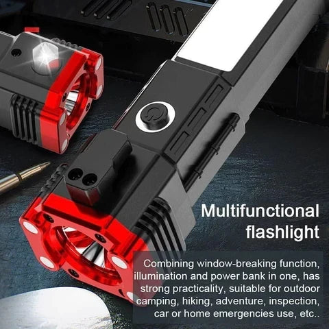 Multifunctional 8 in 1 Portable Ultra Bright Torch (Imported)